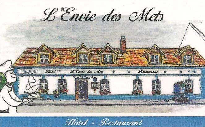 Logis - Hotel & Restaurant "L'Envie Des Mets" Rang-du-Fliers Luaran gambar