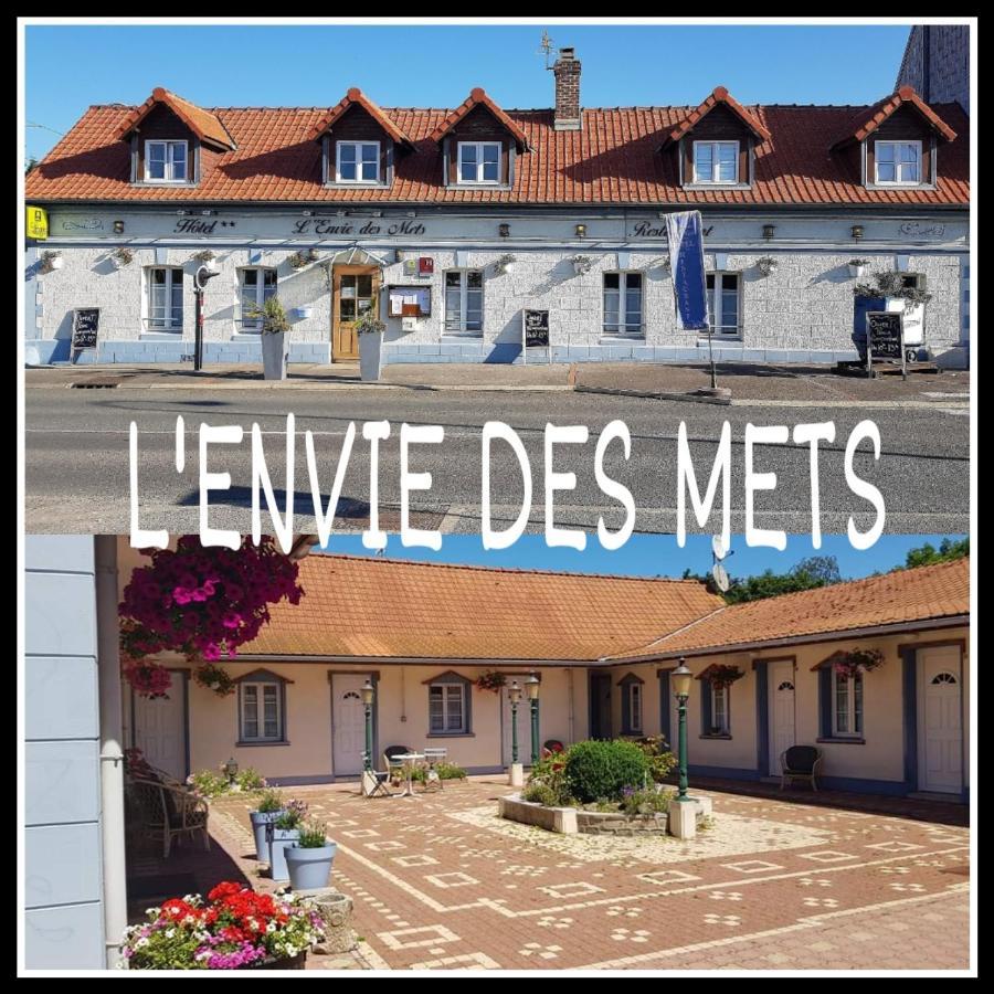 Logis - Hotel & Restaurant "L'Envie Des Mets" Rang-du-Fliers Luaran gambar